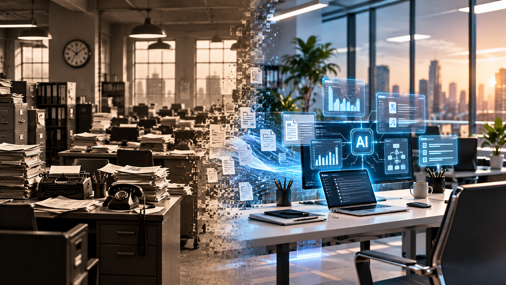 The transition of the workplace